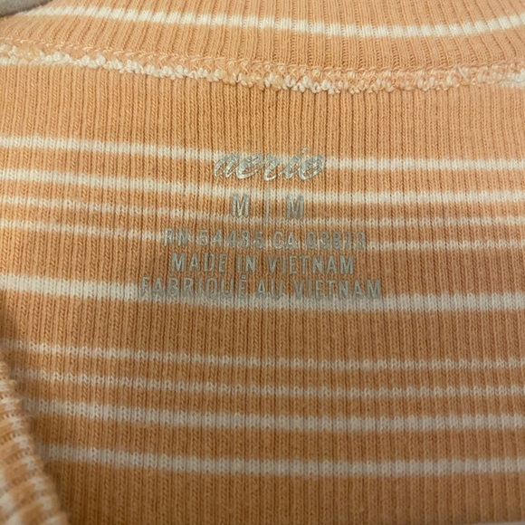 Aerie Pink and White stripped tank top - Picture 6 of 6